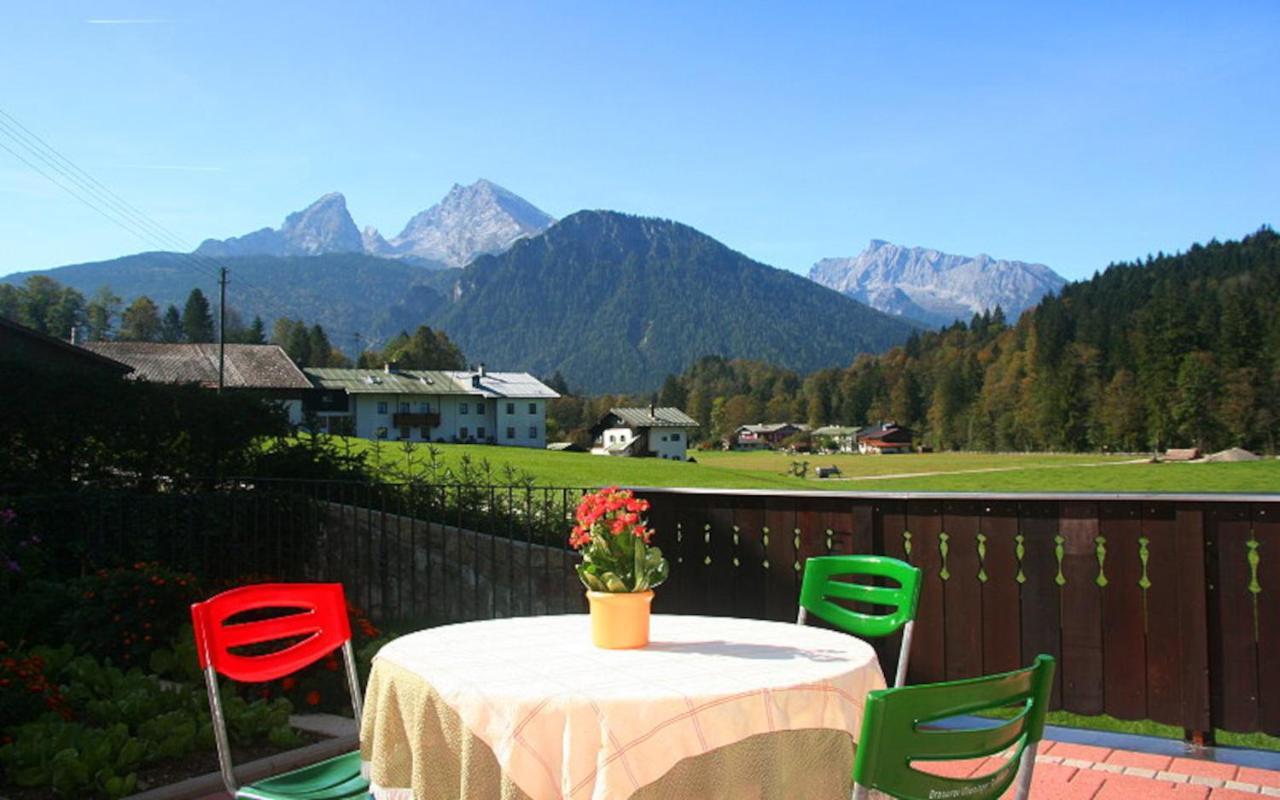 Ferienwohnung Haus Heimattreu Schönau am Königssee Dış mekan fotoğraf
